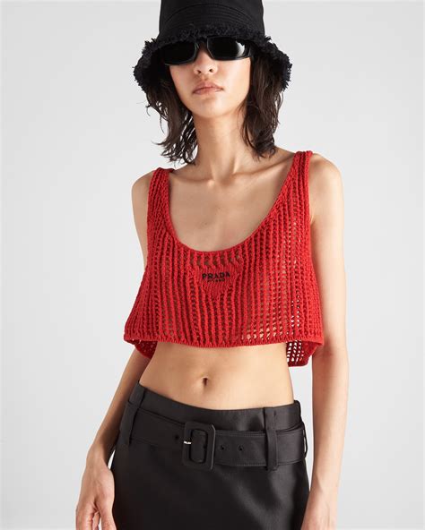 red prada top|Prada tops sale.